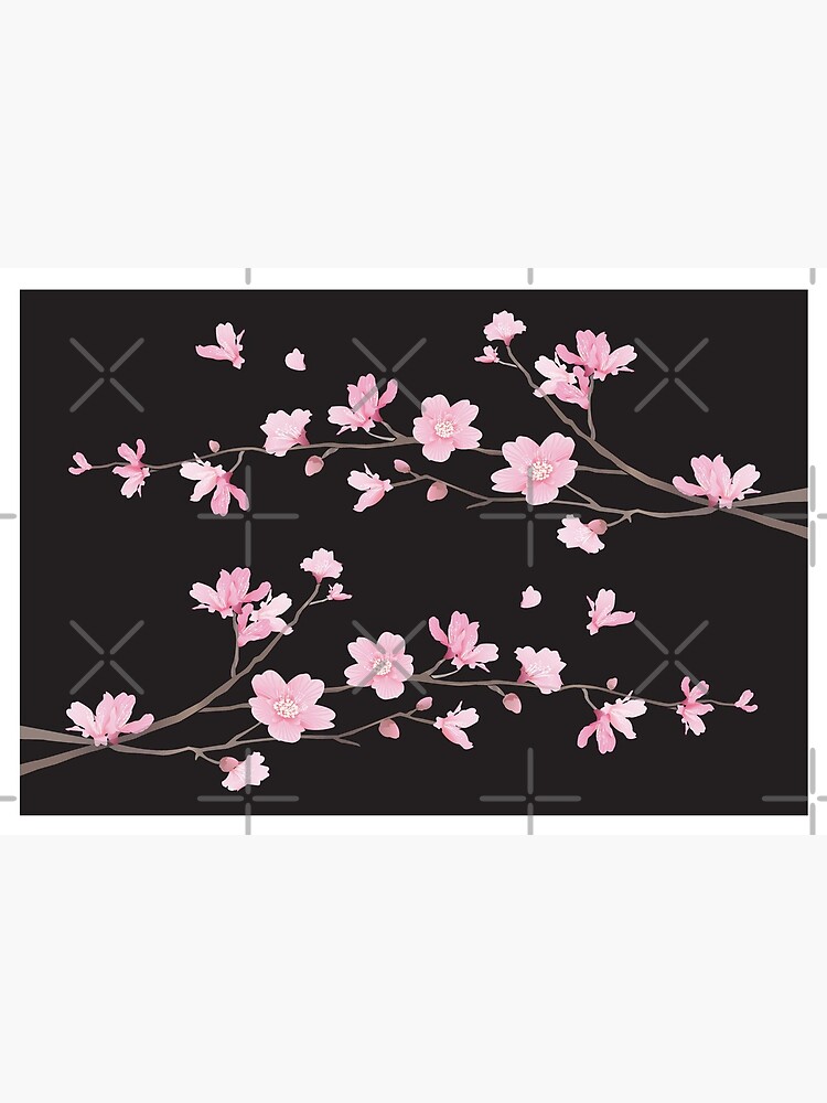 Cherry Blossom - Black by designenrich