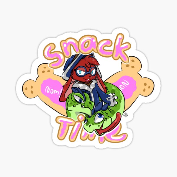 Moji Snack time Sticker