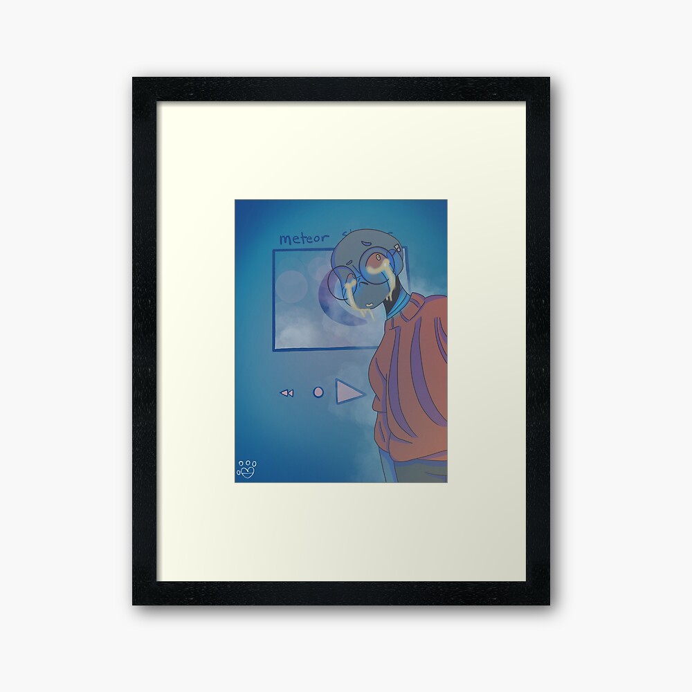 Error Sans Meteor Shower Art Board Print for Sale by Maverick Hart