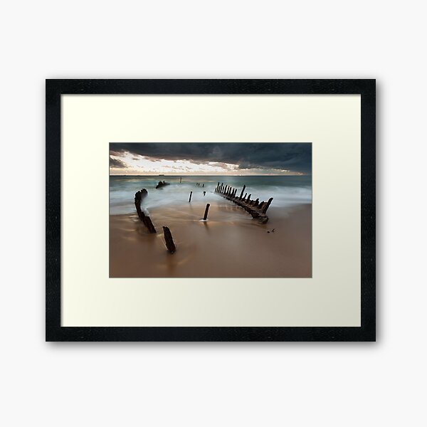 Sun a rise... Framed Art Print
