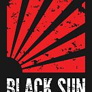 Black Sun - Sticker by WolfeCreative