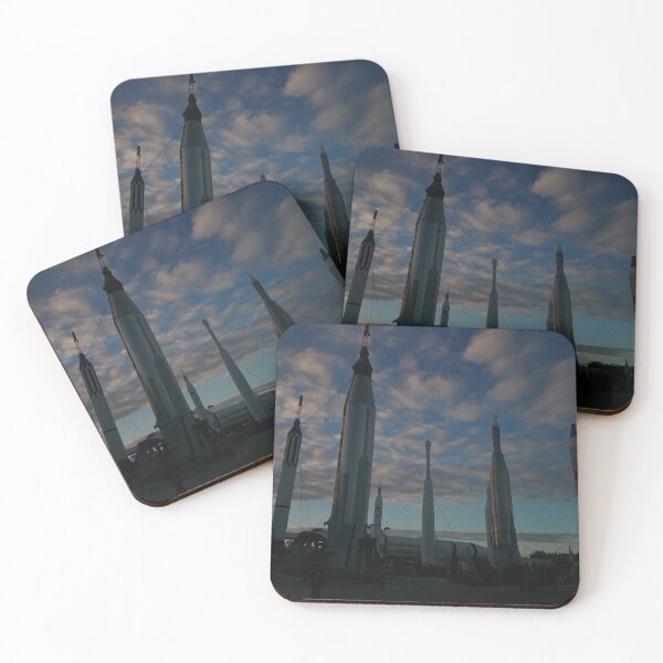 Item preview, NASA Rocket Garden at Sunset designed and sold by PPFImages.