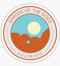 Garden of the Gods: Kissing Camels Sticker