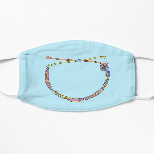 Pura Vida Inspired Beach Bracelet Flat Mask