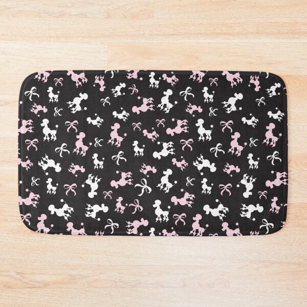 Item preview, White and Pink Poodles pattern designed and sold by blayzeink.