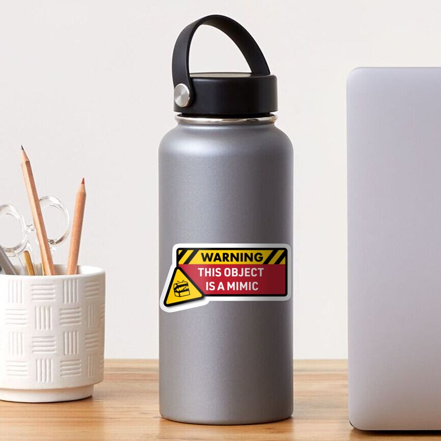 Warning: This Object is a Mimic (DnD) Sticker
