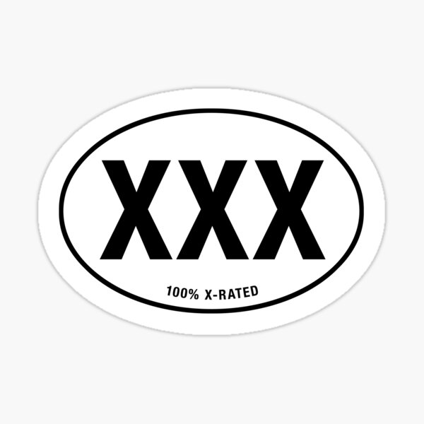 Rated X | Sticker