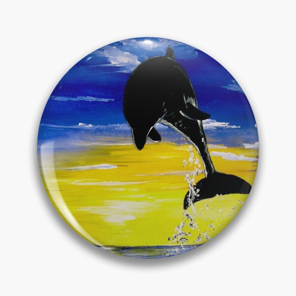 Item preview, Good Morning Dolphin designed and sold by PaintedbyCarol.