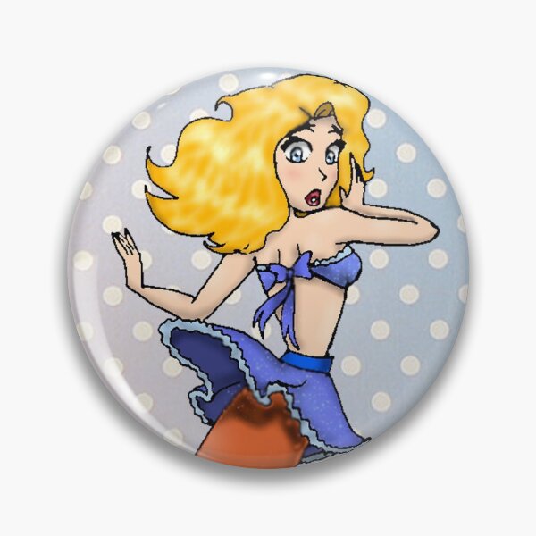 Item preview, Pinup mermaid designed and sold by Fensy.