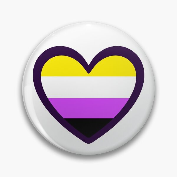 Item preview, Pride Hearts - Non-Binary designed and sold by Kanterei.
