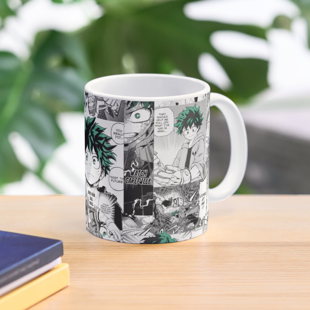 "My Hero Academia Deku Manga Collage " Coffee Mug for Sale by lgextra