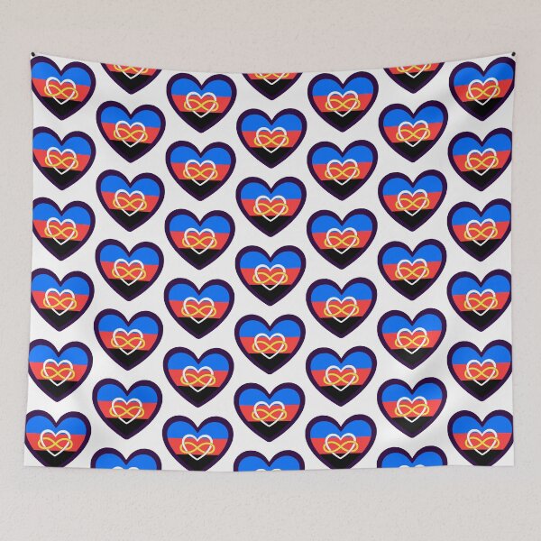 Item preview, Pride Hearts - Polyamory  designed and sold by Kanterei.