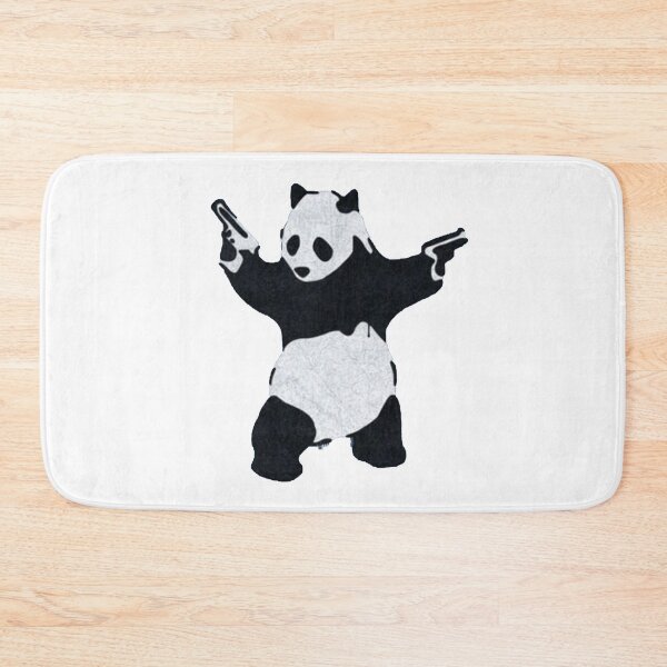 Item preview, Banksy Panda With Guns designed and sold by Ali Haj.