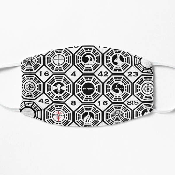 Lost Dharma Initiative Flat Mask