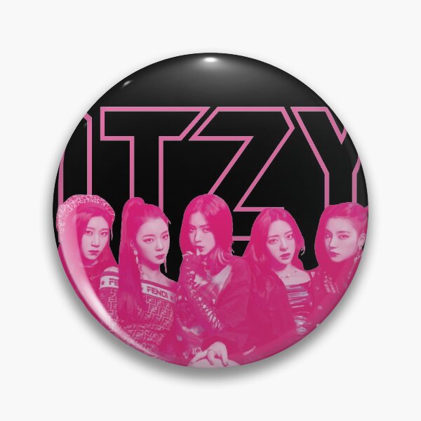 Item preview, Metal ITZY - Pink (Black version) designed and sold by Duckiechan.