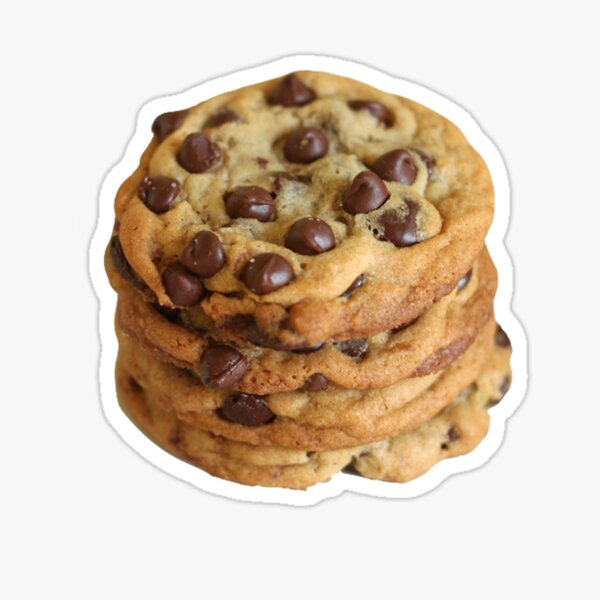 chocolate chip cookies Sticker