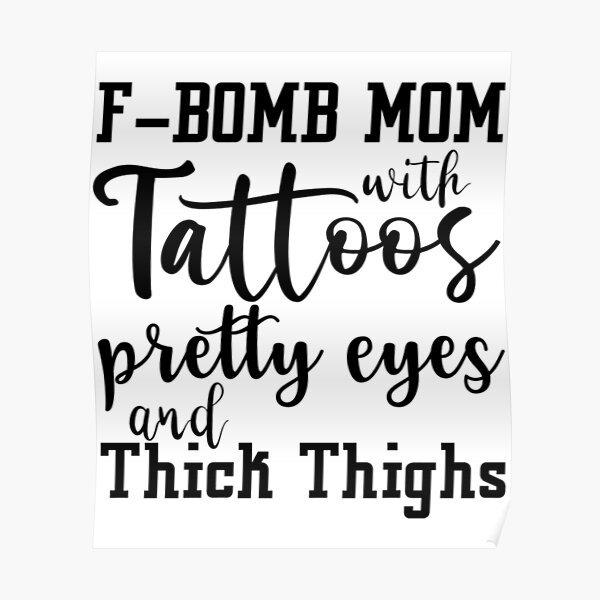 Free Free 84 F Bomb Mom With Tattoos Svg Free SVG PNG EPS DXF File