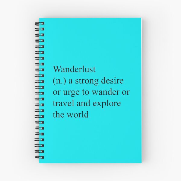 Item preview, Wanderlust Definiton Quote designed and sold by MysticalCrazy.