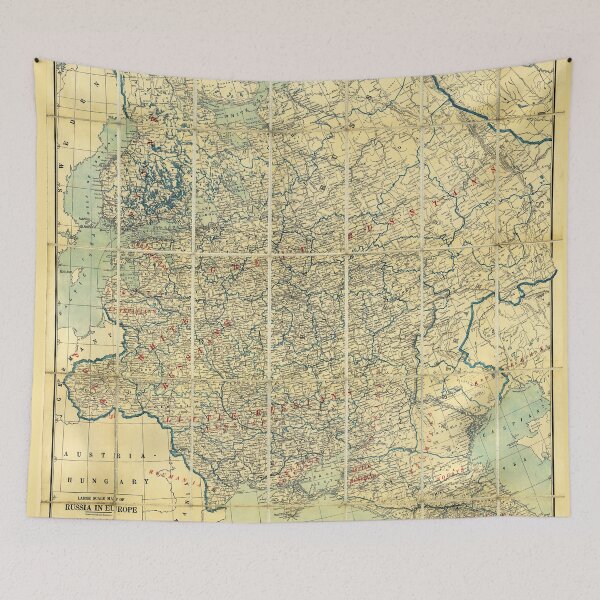 Item preview, Map of Russia in Europe (1918) designed and sold by allhistory.
