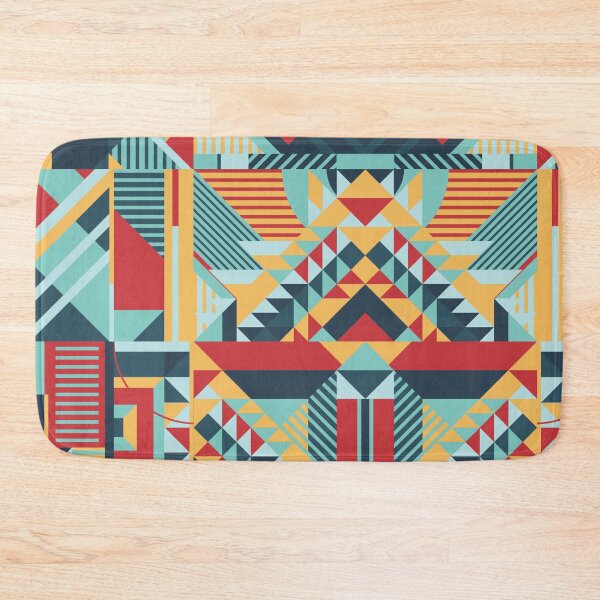 Item preview, Colorful Southwest Art Squares and Diamond Shapes Pattern 10 designed and sold by dhajr.