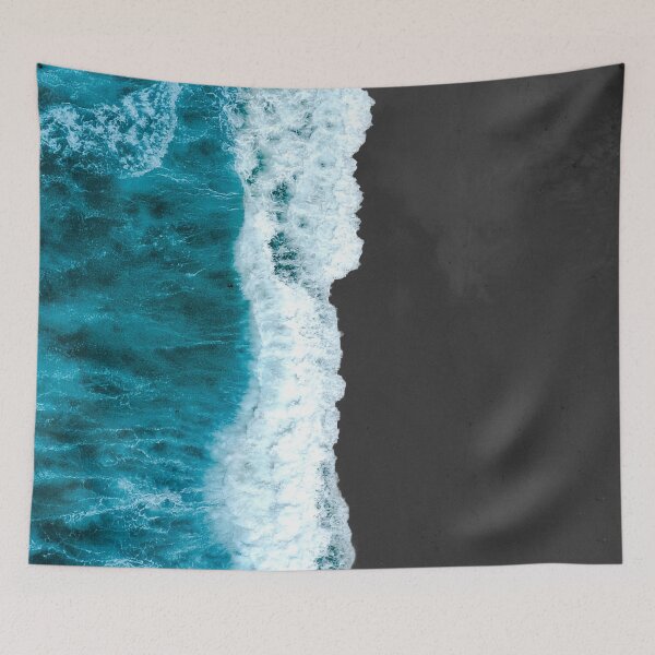 Item preview, Blue and black freshness wave designed and sold by philippe souvy.