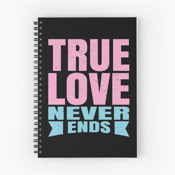 Item preview, True love never ends designed and sold by favoritequotes.