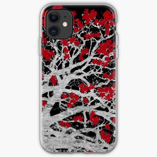 Crimson Tree iPhone Soft Case