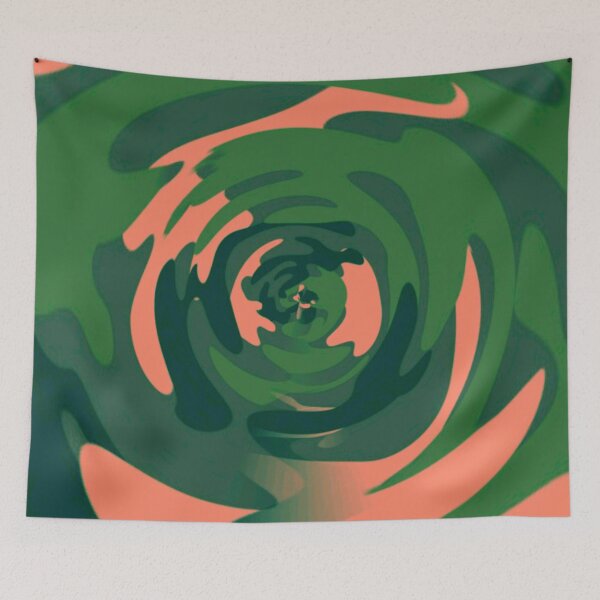 Item preview, Pink camouflage and variation of greens designed and sold by philippe souvy.