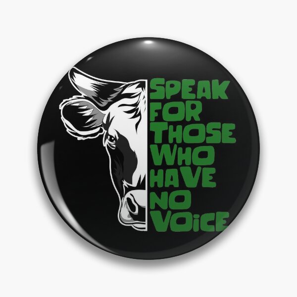 Vegan Animal Rights Button Giraffe 2.25" Pin Ask Me Where I Get My Protein