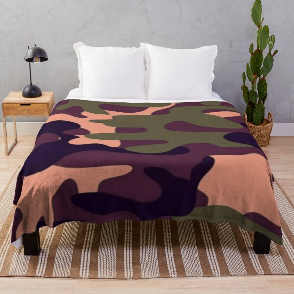 Item preview, Black and purple pink kai camouflage designed and sold by philippe souvy.