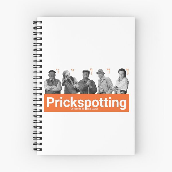Item preview, Prickspotting Still Game take on Trainspotting Line up designed and sold by boxoflyrics.