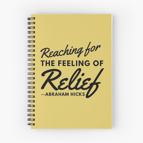 Item preview, Abraham Hicks: Find Feeling Of Relief designed and sold by HicksFan.
