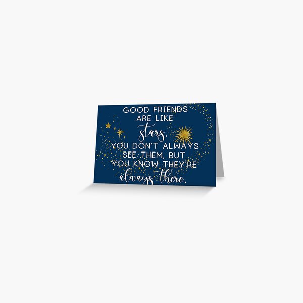 Item preview, Good friends are like stars designed and sold by doodle189.