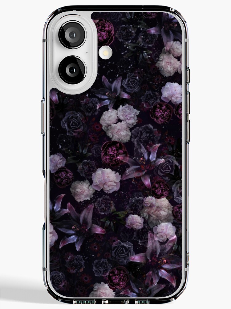 Midsummer Nights Dream #Dark Floral #Midnight #Black #Rose #Night