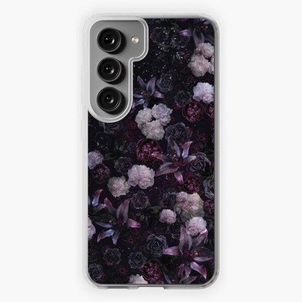 Makeup mirror Retro fairy girls White flowers tulip Phone Case For