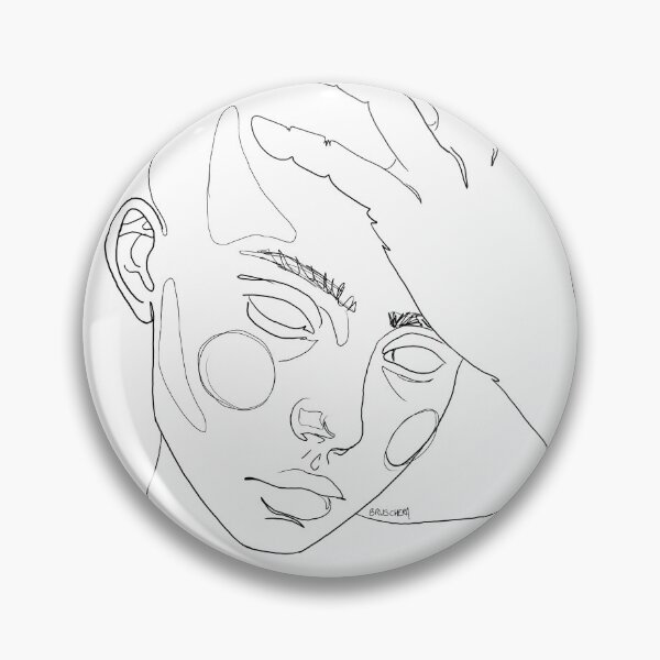 Artikelvorschau, Scribble portrait entworfen und verkauft von JackieBruDraws.