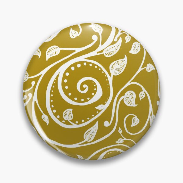 Item preview, Vines in Yellow designed and sold by Delilah Espinosa.