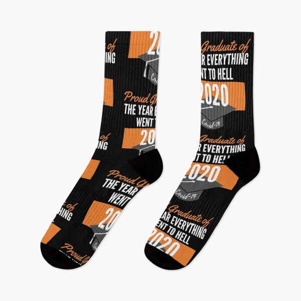 Item preview, Coronavirus Class of 2020 Graduate Orange and Black University Colors designed and sold by Teacher PRIDE.