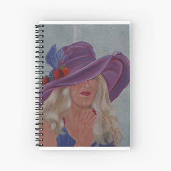 Red Hat Society Spiral Notebooks Redbubble