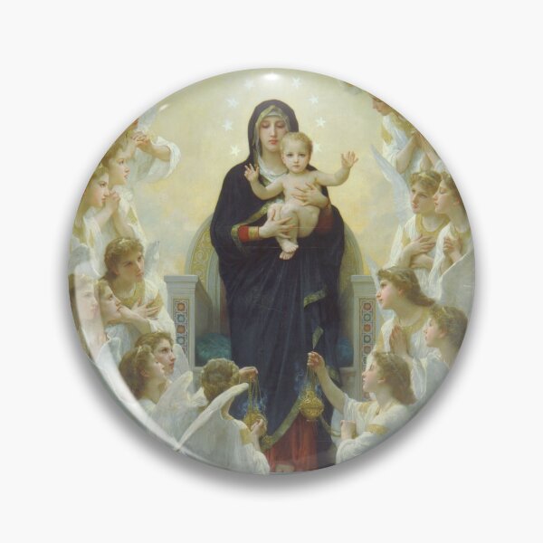 Item preview, Virgin Mary With The Angels designed and sold by abbazabba.