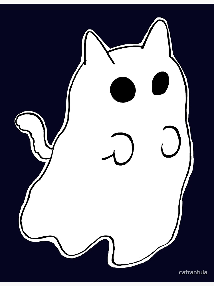 GIF ] Cute ghost cat by TheGirlPlay on DeviantArt