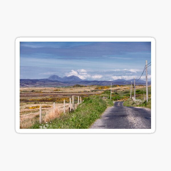 Item preview, La campagne d'Islay avec les Paps of Jura au loin designed and sold by IslayFineArt.