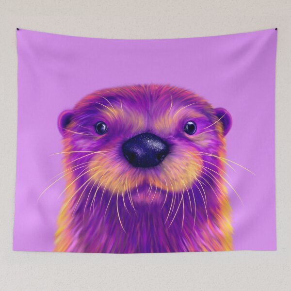 Item preview, Purple Otter designed and sold by NeonFuzz.