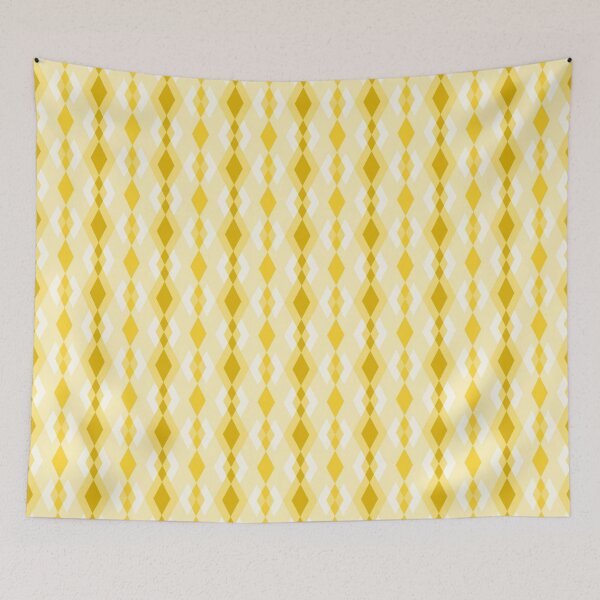 Item preview, Yellow Diamond Pattern designed and sold by lizmcginn.
