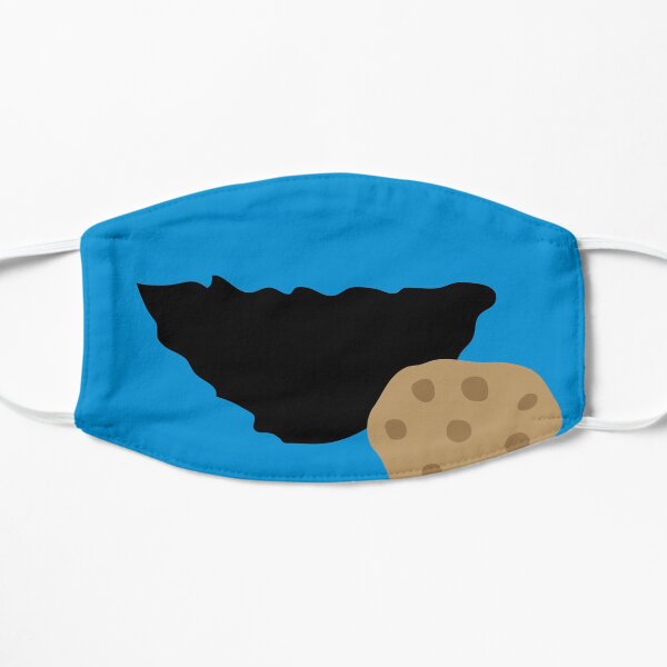 Cookie Monster Mouth Mask Design, Artwork, Vector, Graphic Mask