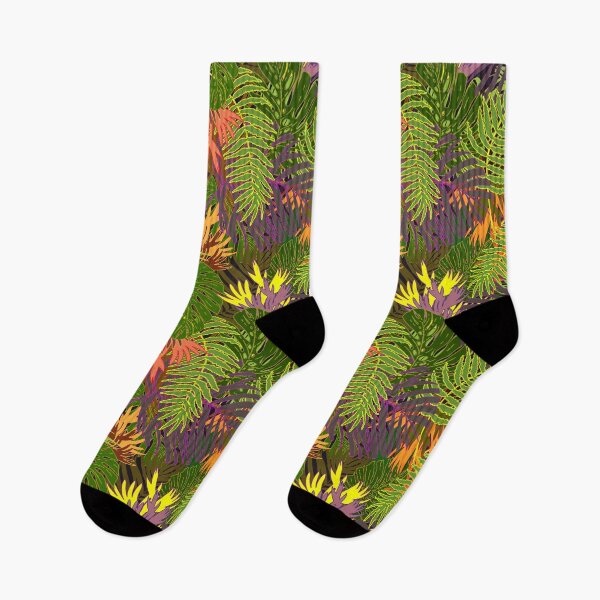 Item preview, Tropical chaos seamless pattern. Wild herbs. Wild life designed and sold by Yulia Chepurova.