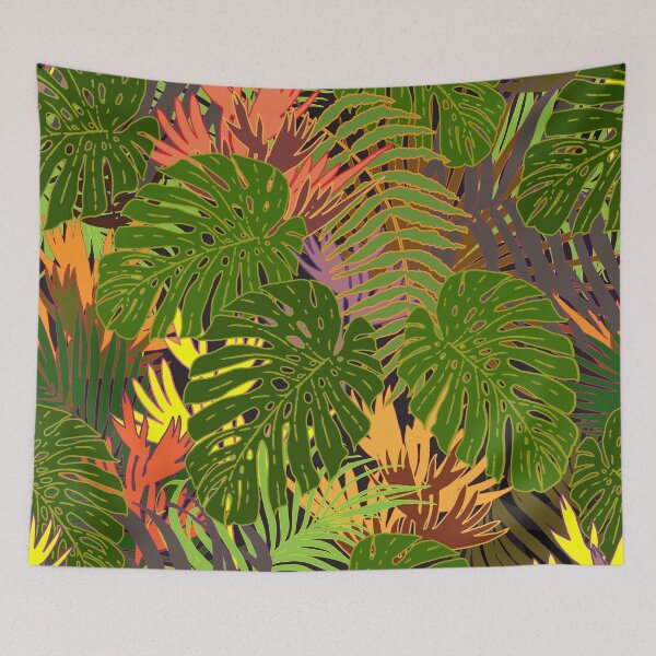Item preview, Tropical chaos monstera seamless pattern1. Wild herbs. Wild life designed and sold by Yulia Chepurova.