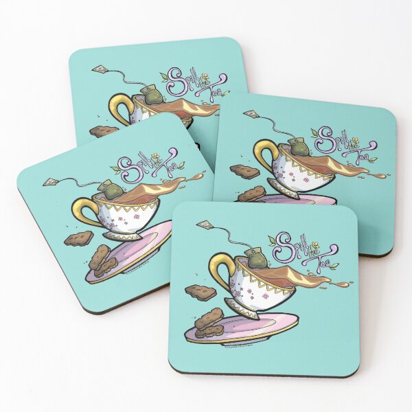 Item preview, Spill the Tea designed and sold by DarklyVivid.