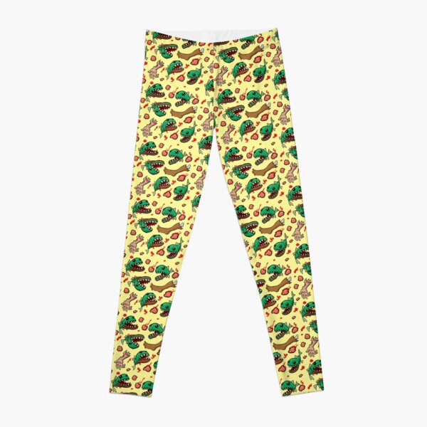 Piranha Pattern Leggings
