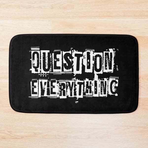 Item preview, Question everything (white font) designed and sold by Sinmara12.